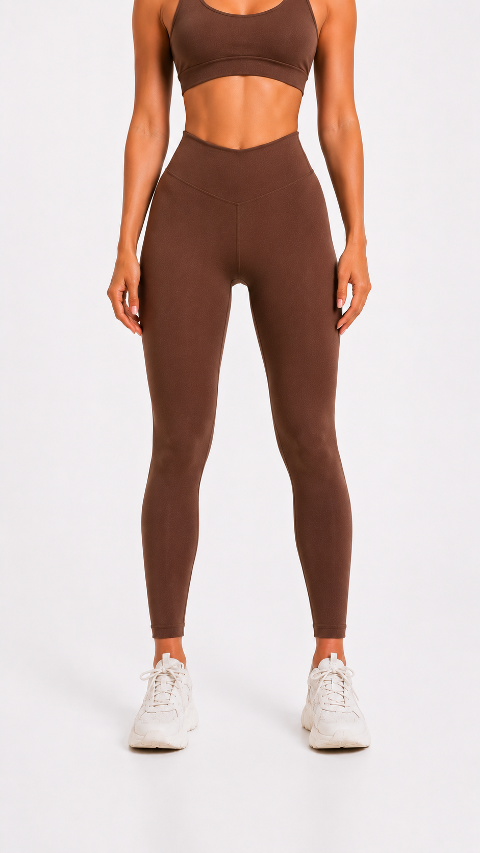Neutral State Sculpt Brown Gym Leggings