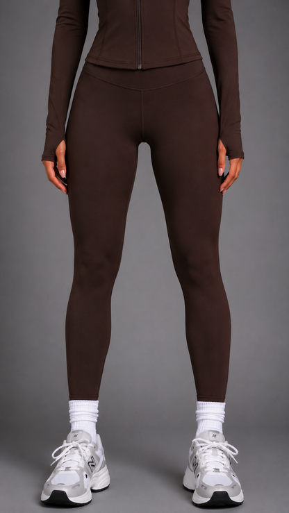 Neutral State SculptFit Dark Brown Gym Set