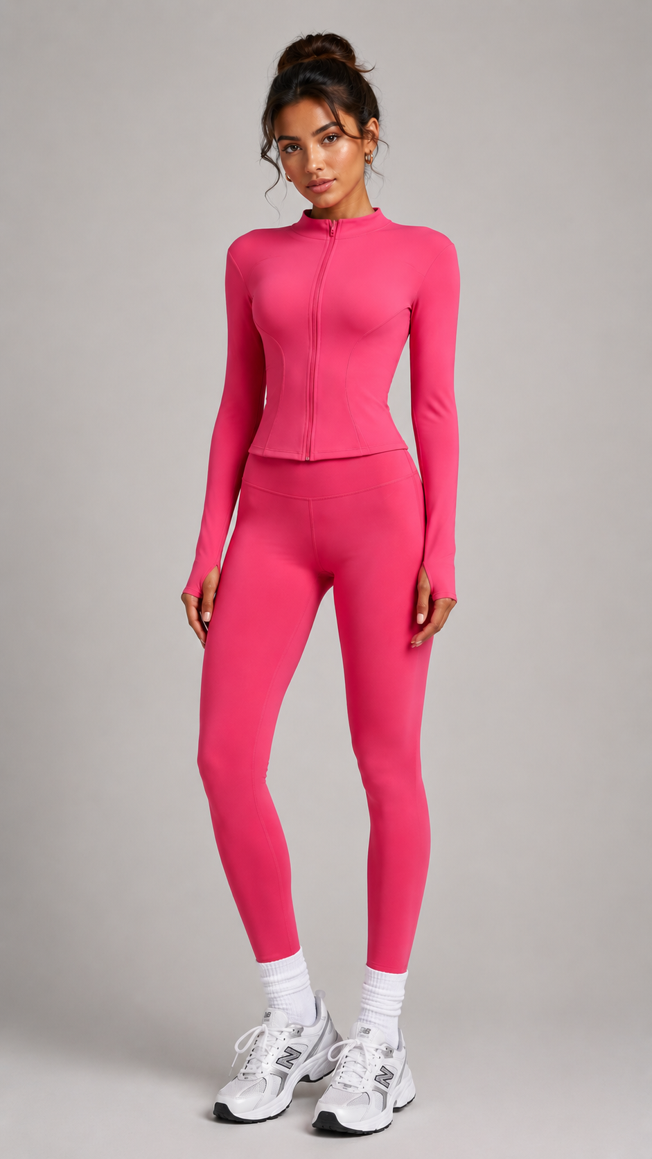 Neutral State SculptFit Hot Pink Gym Set