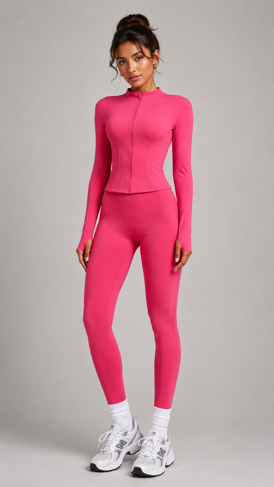 Neutral State SculptFit Hot Pink Gym Set