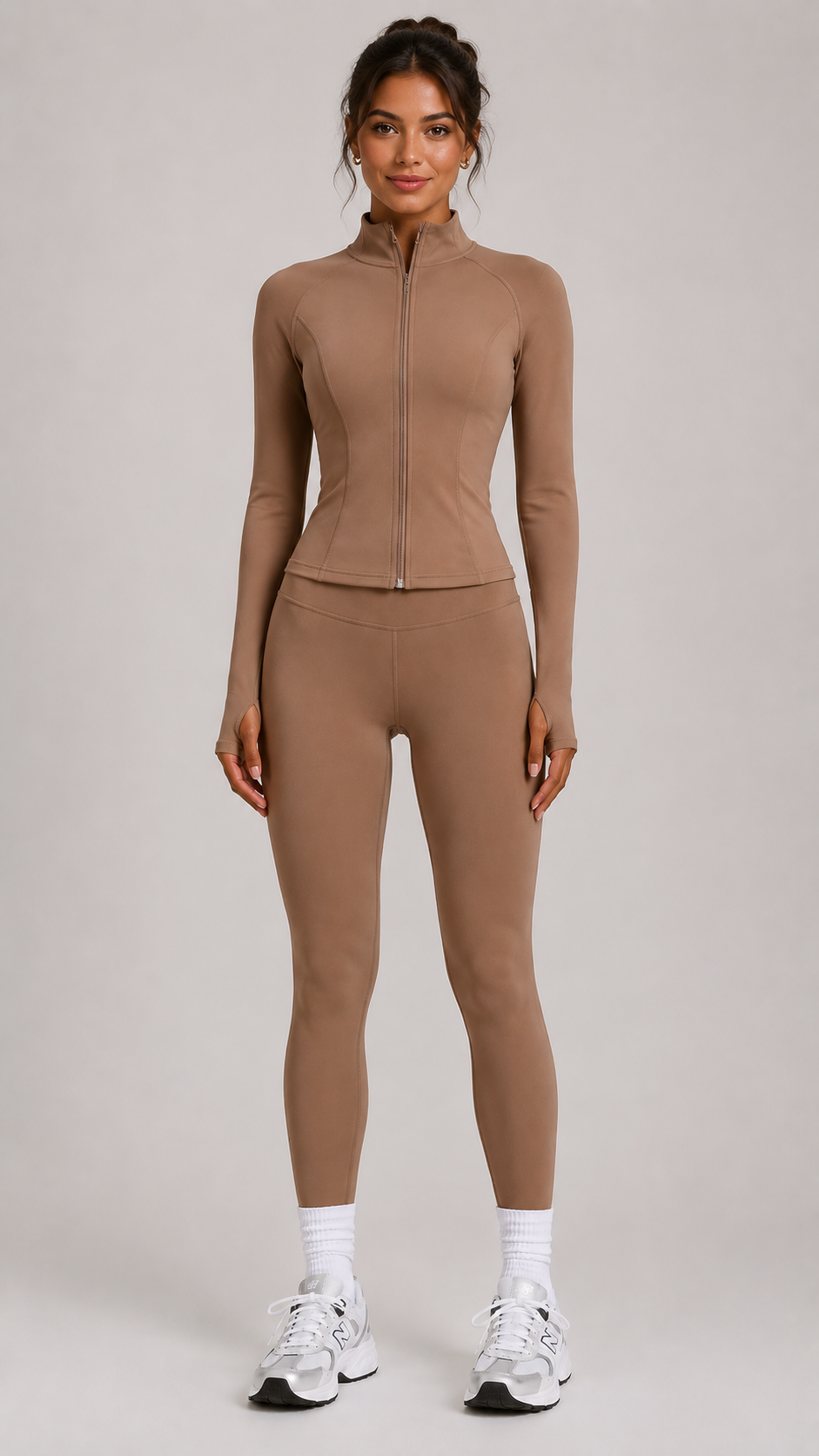 Neutral State SculptFit Light Brown Gym Set