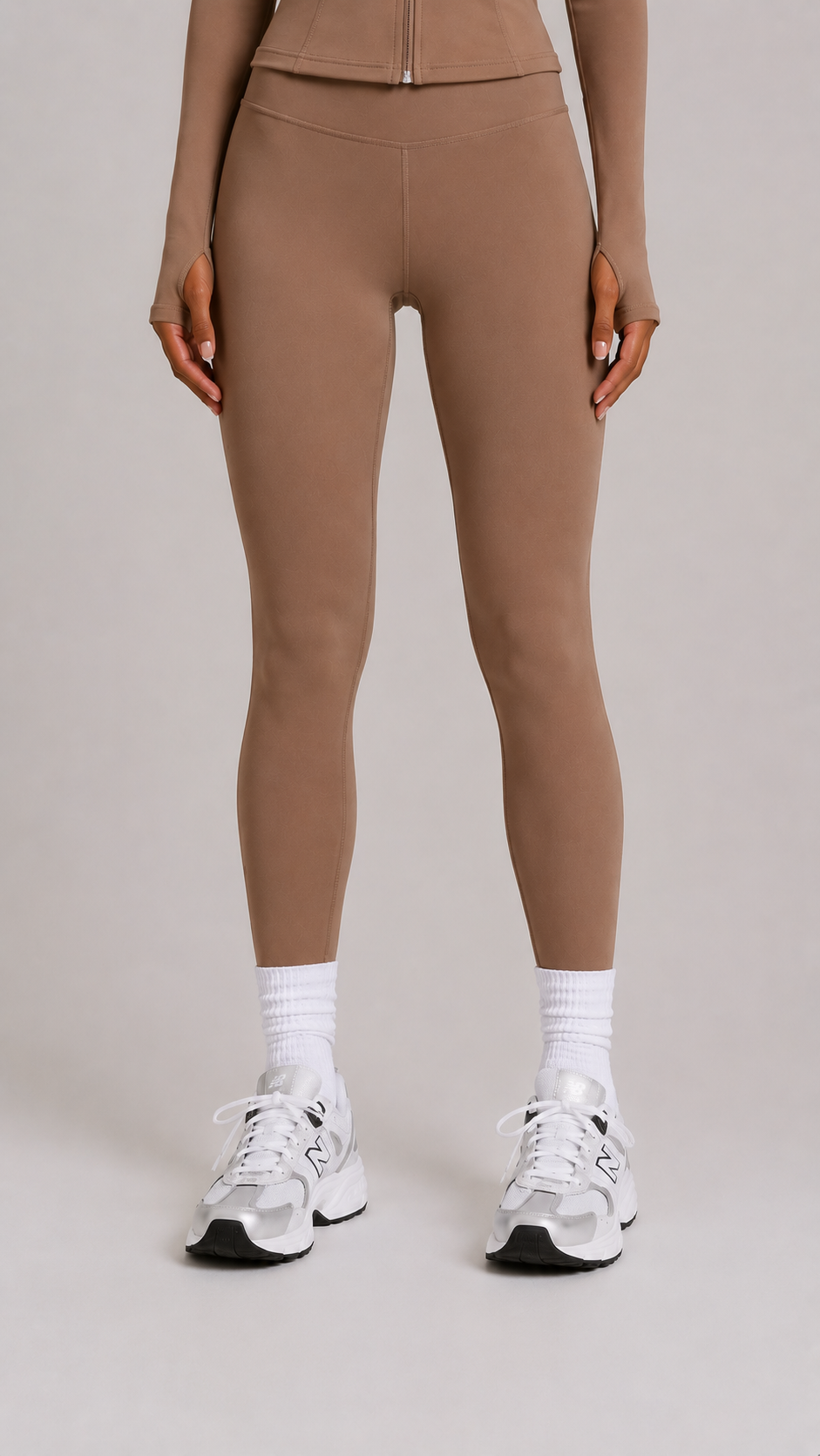 Neutral State SculptFit Light Brown Gym Set